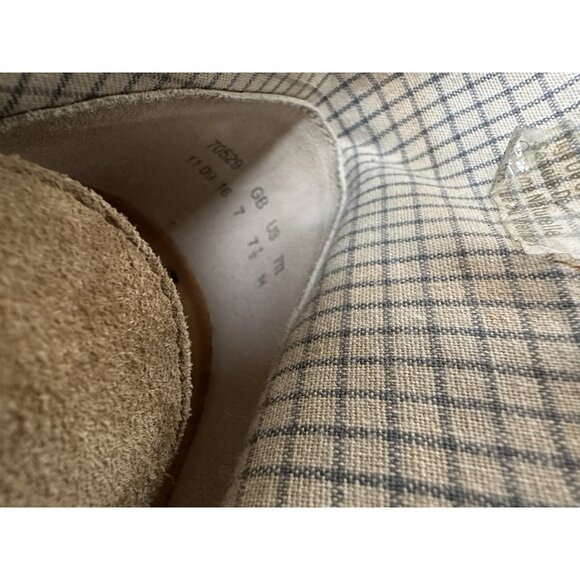 Clarks Originals Desert Boots Mens Size 7.5 Tan Sand Suede Crepe Sole Chukka - Picture 3 of 8